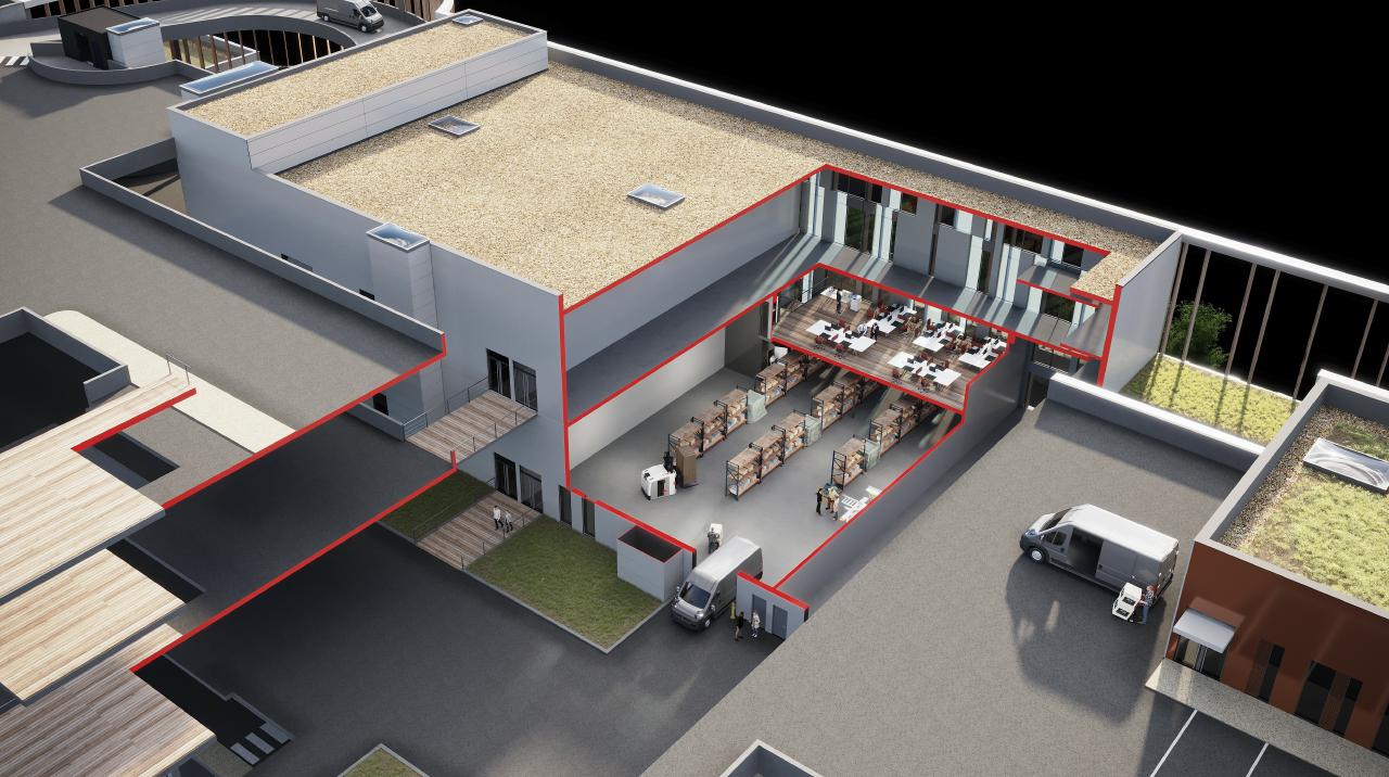 Local d'activité Gennevilliers 32773m² Location local d'activité Gennevilliers Hauts-de-Seine OLACT2317428 12
